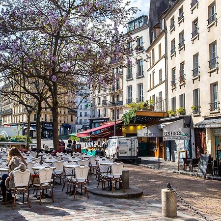Loft Atypique Avec Terrasse, Calme Et Cosy Apartment Paris Bagian luar foto