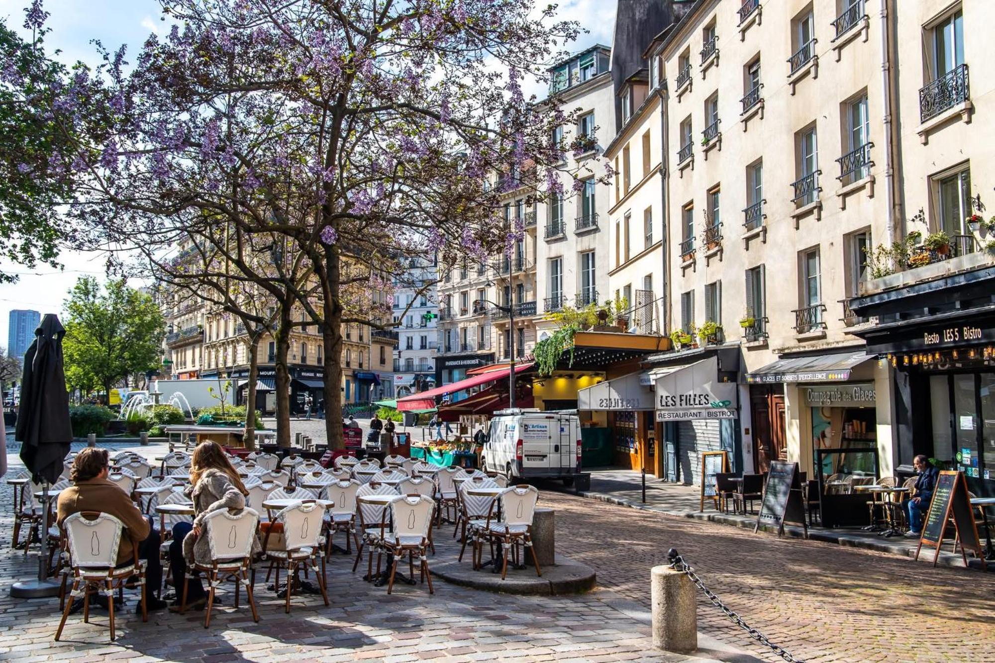 Loft Atypique Avec Terrasse, Calme Et Cosy Apartment Paris Bagian luar foto